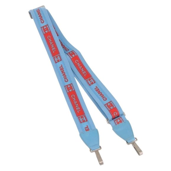 CHANEL New Travel line Adjustable Shoulder Strap 26.4""-43.3"" CC Auth 141901 - Picture 2 of 11